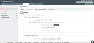 You can setup sms password reset/unlock ad account via okta. How To Enable Saml Based Sso For Adselfservice Plus Using Okta