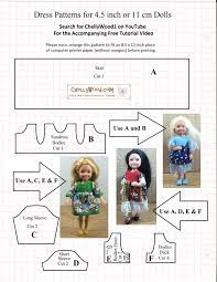 Yetişkin barbie evlerinde chelsea bebekleri de oynanabilir. Image Shows A Printable Sewing Pattern With Photographs Of Three Of The Mattel Chelsea Trademar Doll Clothes Patterns Free Clothing Patterns Free Doll Clothes