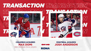 Saskatchewan sends dunstone, anderson to nationals. Canadiens Acquire Josh Anderson From The Blue Jackets