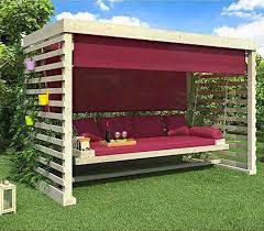 Pour la cr�ation il faut vous procurer comment fabriquer une pergola | pergola fer forg�, fabriquer une pergola: Tonnelle De Jardin Diy En Bois De Palettes 8 Idees Pour Vous Inspirer