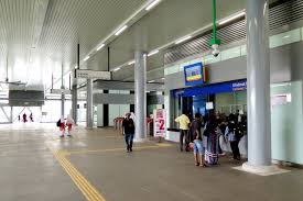 The mrt section and common concourse of the station, which is partially over ktm tracks, was built while the ktm. Sungai Buloh Mrt Station Interchange Station To The Ktm Komuter Service And The Northern Terminus Of The Mrt Sungai Buloh Kajang Line Klia2 Info