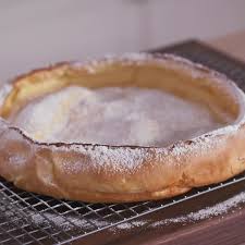 Vanilla Dutch Baby Puffed Pancake Video Recipe Video Recipes Breakfast Brunch Recipes Breakfast Recipes