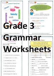 Parts of speech (aka word classes, e.g. Grade 3 Grammar Worksheets Lets Share Knowledge Grammar Worksheets Third Grade Grammar Worksheets Worksheets For Grade 3