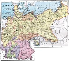 Germany 1872 Shows Extent Of Prussia Map Germany Deutschland Germany Map Germany Historical Maps