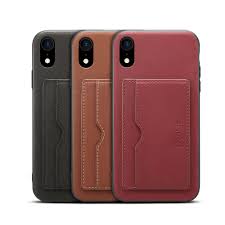 Iphone 11 wallet case with card holder, leather kickstand card slots case,double magnetic clasp and durable shockproof cover for iphone 11. Denior Genuine Leather Credit Card Holder Back Case Cover For Iphone X Xr Xs Max Ebay