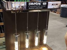 Costco Ampere Champagne Glow Indoor Light Would Look Amazing Above A Dining Room Table Indoor Lighting Champagne Glow Ceiling Fixtures