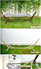At the time of purchase, the hammock was $49. Build Your Own Hammock Stand Www Macj Com Br