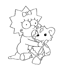 We are always adding new ones, so make sure to come back and check us out or. Simpsons Coloring Pages Coloring Home