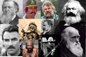 Sideburns, sideboards, or side whiskers are facial hair grown on the sides of the face, extending from the hairline to run parallel to or beyond the ears. Bldcnmx6kngurm