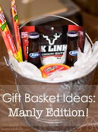 diy awesome gift basket for man