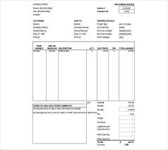 Proforma Invoice Templates Xls Format Downloadable Invoice Template How To Get The Best Downloadable Invoice Template Invoice Template Word Create Invoice
