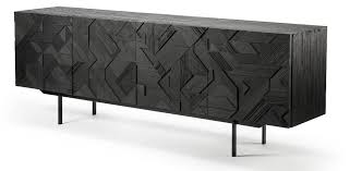 Tetris Sideboard In 2020 Teak Storage Black Wood Sideboard Interior Styling