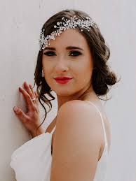 Maybe you would like to learn more about one of these? Buy Sweetv Crystal Bridal Headpiece Silver Wedding Headband For Brides Pearl Hair Vine Rhinestone Hair Accessories For Women Online In Taiwan B07blr1l1h