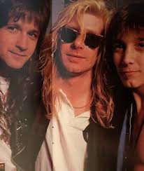 Vintage Def Leppard Steve Clark Tesla Brian Wheat Jeff Keith Magazine  Centerfold
