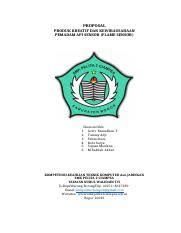 Kami menyadari penyusunan laporan ini masih jauh dari sempurna dan masih banyak kekurangan yang harus dibenahi.untuk itu. Propsal Pkk Xii Tkj 2 Cepecuuu Squad 1 Docx Proposal Produk Kreatif Dan Kewirausahaan Pemadam Api Sensor Flame Sensor Disusun Oleh 1 Gerri Ramadhan Course Hero