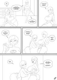 Incestibles: Helens Stretchy Situation pg 5- Helen Parr, Violet Parr  (Parvad, Dantheman) [The Incredibles] : rrule34