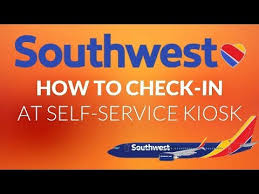 Travel Tips Southwest Airlines How To Check In At Self Service Kiosk Youtube