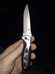 New Gerber Outrigger Assisted Pocket Knife Super Quick Opening Tight Lock Up Awesome Blade Shape And Weigh Pocket Knife Knives And Blades Swiss Army Knife