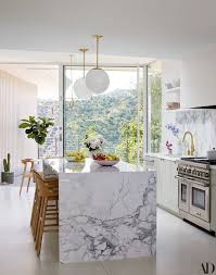 Inside Mandy Moore S Pasadena Home Modern Kitchen Interiors White Marble Kitchen Home Decor Kitchen