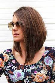 Pin By Richa On Hair Angled Haircut Inverted Bob Hairstyles Hair Styles
