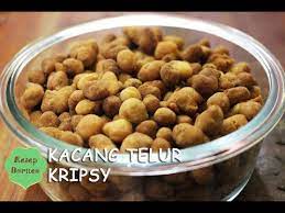 Udang goreng tepung bisa menjadi variasi menu makan siang sehingga menu makan siang tidak sebatas pada. Resep Kacang Telur Krispi Youtube