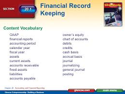 Section Objectives Explain The Important Role Accounting