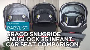 graco snugride snuglock 35 infant car seat comparison 35 vs 35 xt vs 35 elite