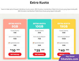 Daftar paket internet indosat im3 di atas dengan harga mulai dari rp49.000 sudah mendukung koneksi jaringan super 4g lte dengan kecepatan download hingga 185 mbps dan kecepatan upload hingga 41 mbps. Paket Internet Indosat Im3 Murah Cara Daftar 2020 Era Corona Sikatabis Com