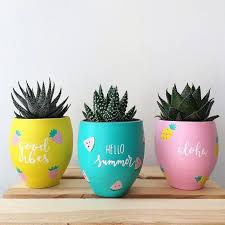 I Love Having My Necklaces Out On The Wooden Button Hooks My Father In Law Made For Me They Ve Kind Of Painted Plant Pots Painted Pots Diy Painted Flower Pots