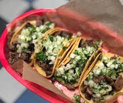 Everything gets piled into a duo of fresh, hot, griddled tortillas—textural bliss in every bite. Where To Find Great Tacos In Las Vegas Eater Vegas