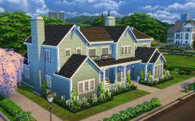 Sims 4 Homes Olynne Lodge 40 X 30 Family Home 6 Bed 4 Bath Sims House Sims 4 Family House Sims 4 House Building