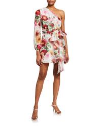 La Maison Talulah Garland One Shoulder Floral Cocktail Dress Lamaisontalulah Cloth Floral Cocktail Dress Dresses One Shoulder Cocktail Dress