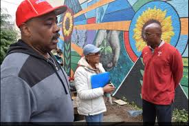 Temple U. prez Wingard bikes thru North Philly to talk safety, cooperation  with local residents • Pennsylvania Capital-Star