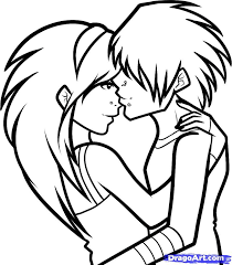 With customized characters, you have chance to color among us images with many skins, hats and pets. Cute Anime Love Love Coloring Pages Couple Drawings People Coloring Pages
