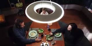 Image result for film stills highangles restaurant