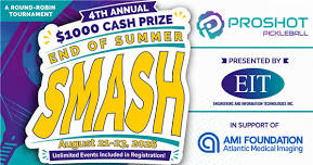 End of Summer Smash 2026 at Proshot Pickleball