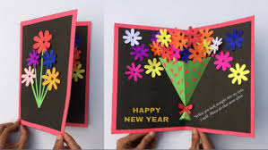 Happy New Year Card Ideas 2020 Happy New Year 2020 Happy New Year Cards 50th Birthday Cards How To Make Greetings