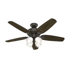 4.7 out of 5 stars 654. Hunter Channing Ii 52 In Led Indoor Noble Bronze Ceiling Fan With Light Kit 50508 The Home Depot