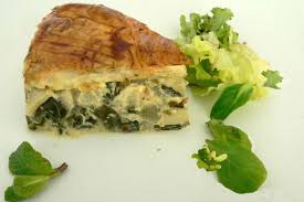 Recette De Tourte Au Chou Pak Choi Champignons Et Lardons Recette Recette Tourte Chou Pak Choi Choux