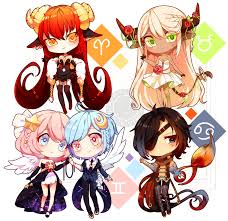 Set Price Zodiac Adoptables Pt 2 Closed By Bitter Coffee On Deviantart Anime Zodiac Zodiac Characters Zodiac Art