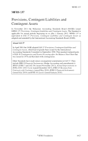 Peruntukan | learn detailed meaning of provisioning in malay dictionary with audio prononciations, definitions and usage. Mfrs 137 Provisions Contingent Liabilities Contingent Assets Studocu