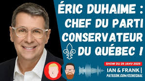 Éric Duhaime : Chef du Parti Conservateur du Québec ! ⚜️