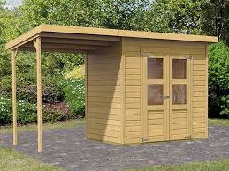 Karibu Holz Gartenhaus Vellinge 3 Set Natur Bxt 370x150 Cm Davon 162cm Anbaudach Kaufen Bei Obi Gartenhaus Haus Anbau