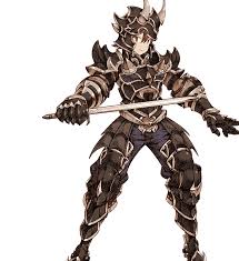Level 8 samurai, dragoon, geomancer, and ninja. Pixel Art Design Knight Art Dark Knight