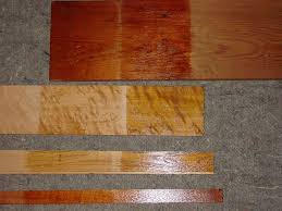 The inside trim has been another issue entirely. Ultra Blond Vs Garnet Shellacs 1 Old Yellow Pine Ultra Blonde Garnet2 Bidseye Maple3 White Oak4 Mahogany Wood Colors Natural Wood Paint Effects
