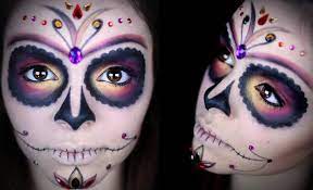 It took me around 5 to 7 minutes each to do my daughters faces with their day of the dead makeup looks. The 15 Best Sugar Skull Makeup Looks For Halloween Halloween Ideas Wonderhowto