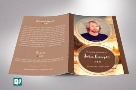 Sunset Funeral Program Template Word Publisher 8 Pages Etsy Funeral Program Template Funeral Programs Publisher Templates