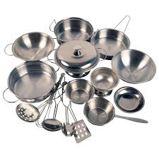 Maybe you would like to learn more about one of these? Stainless Steel Toy Pots And Pans Pretend Play Kitchen Set For Kids 16pcs Gift Packing Kitchen Set For Kids Play Kitchen Settoy Pots Aliexpress