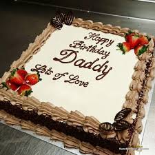 Happy Birthday Dad Cake Download Wallpaper