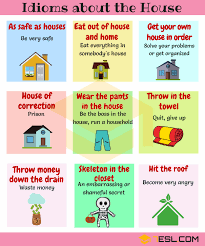 Home Idioms 28 Useful Idioms About The House And Home 7esl